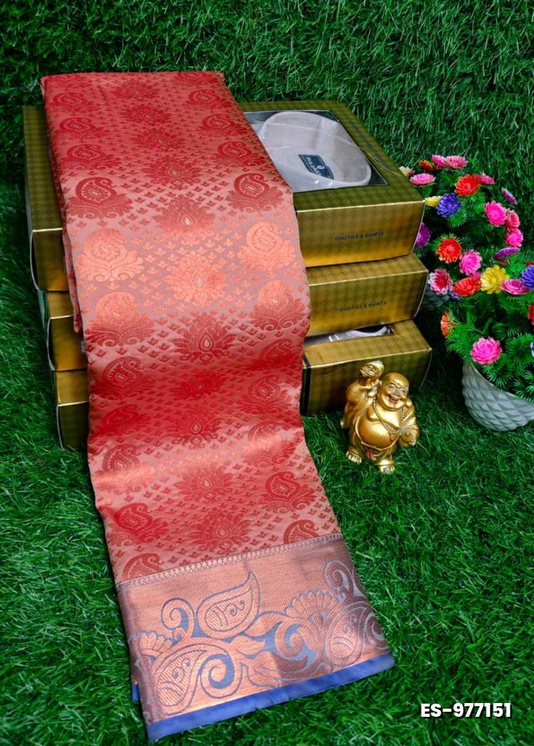 ELITE BRIDAL PICK &PICK SILK SAREES AND WEDDING ART SILK SAREES - ONIYAN PINK (3)