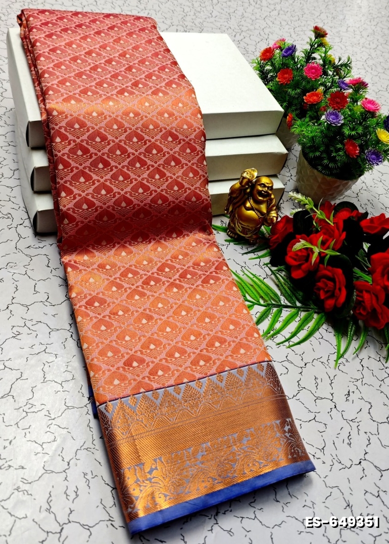 ELITE BRIDAL PICK &PICK SILK SAREES AND WEDDING ART SILK SAREES - ONIYAN PINK (5)