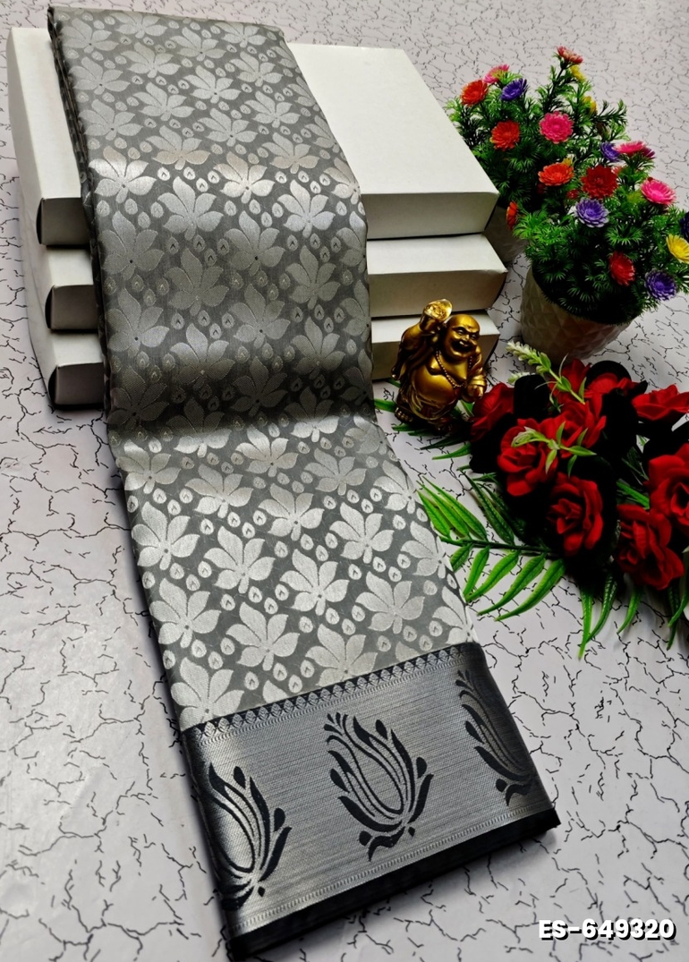 ELITE BRIDAL PICK &PICK SILK SAREES AND WEDDING ART SILK SAREES - AS COLOR (8)