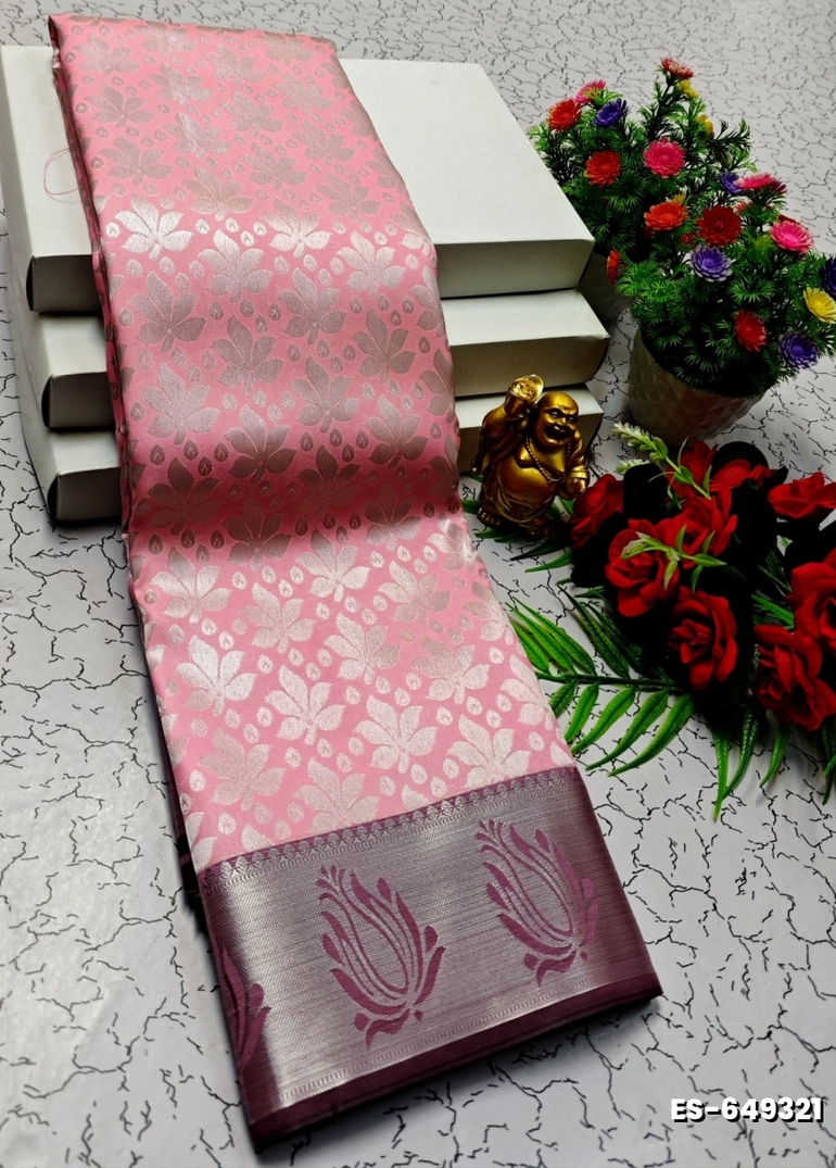 ELITE BRIDAL PICK &PICK SILK SAREES AND WEDDING ART SILK SAREES - BABY PINK (13)