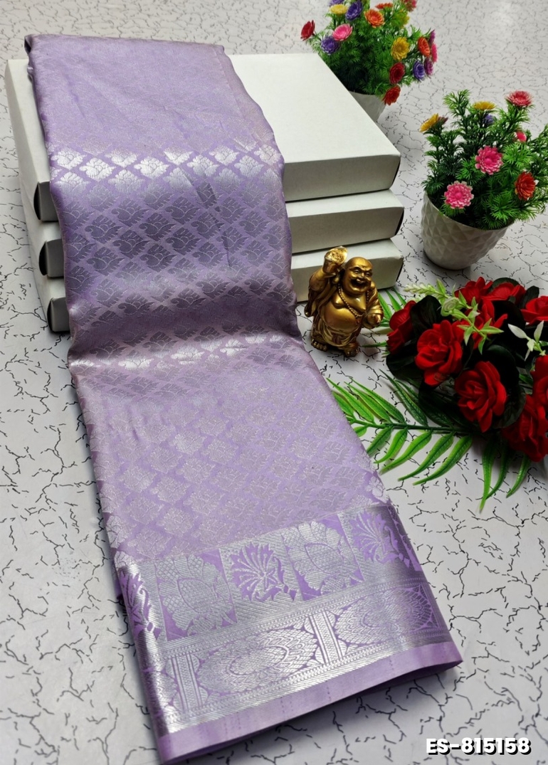 ELITE BRIDAL PICK &PICK SILK SAREES AND WEDDING ART SILK SAREES - PURPLE (3)