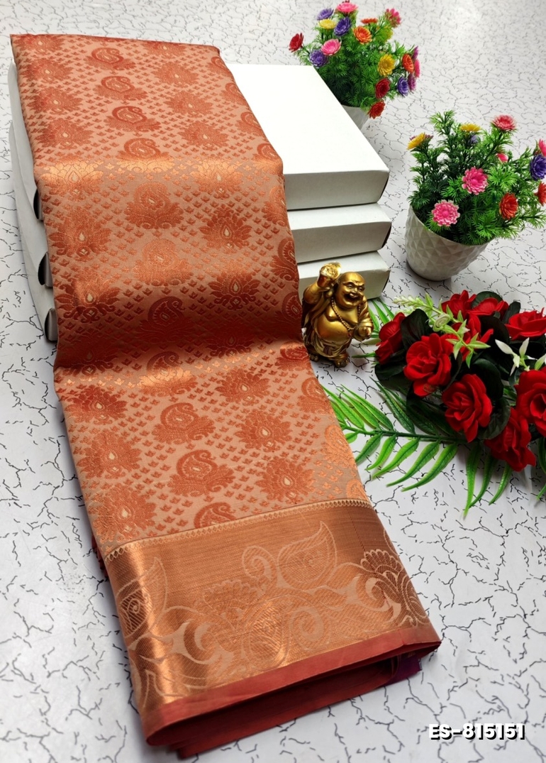 ELITE BRIDAL PICK &PICK SILK SAREES AND WEDDING ART SILK SAREES - ONIYAN PINK (7)