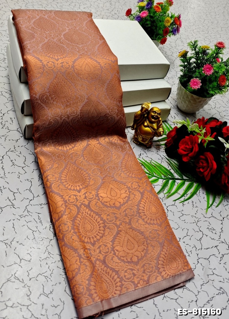 ELITE BRIDAL PICK &PICK SILK SAREES AND WEDDING ART SILK SAREES - CREAM COLOR (5)