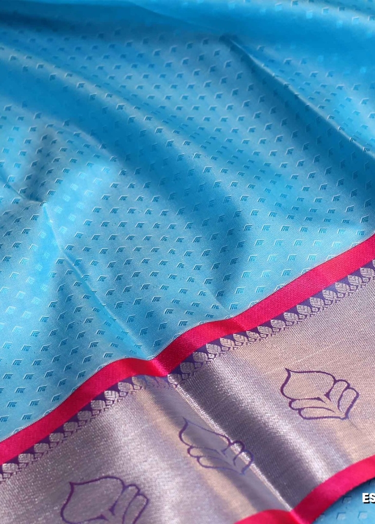 ELITE BRIDAL PICK &PICK SILK SAREES AND WEDDING ART SILK SAREES - TUQUOISE