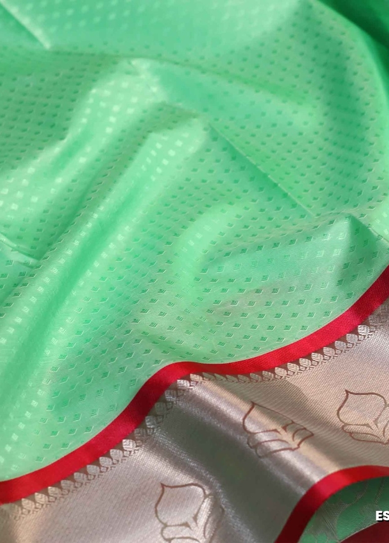 ELITE BRIDAL PICK &PICK SILK SAREES AND WEDDING ART SILK SAREES - EMERALD COLOUR