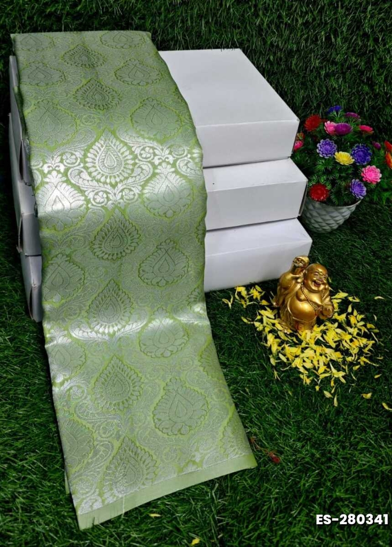 ELITE BRIDAL PICK &PICK SILK SAREES AND WEDDING ART SILK SAREES - LIGHT GREEN (16)