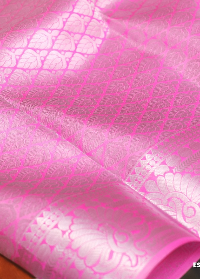 ELITE BRIDAL PICK &PICK SILK SAREES AND WEDDING ART SILK SAREES - PINK (5)