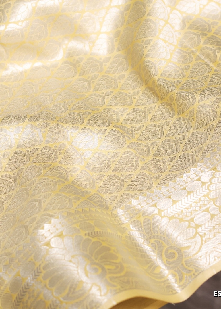 ELITE BRIDAL PICK &PICK SILK SAREES AND WEDDING ART SILK SAREES - CREAM (7)