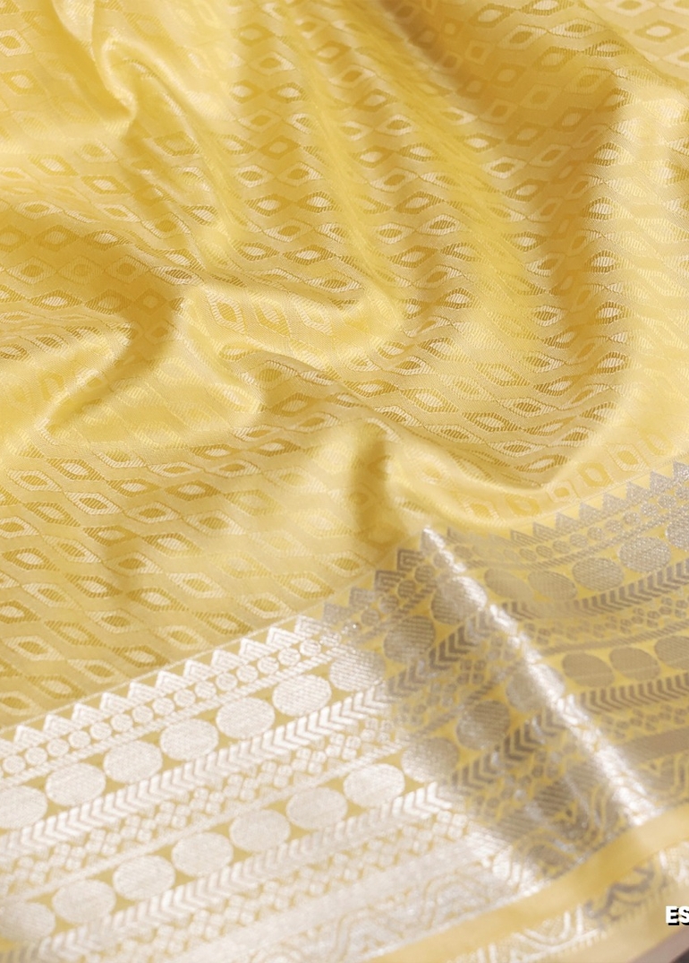 ELITE BRIDAL PICK &PICK SILK SAREES AND WEDDING ART SILK SAREES - CREAM (7)
