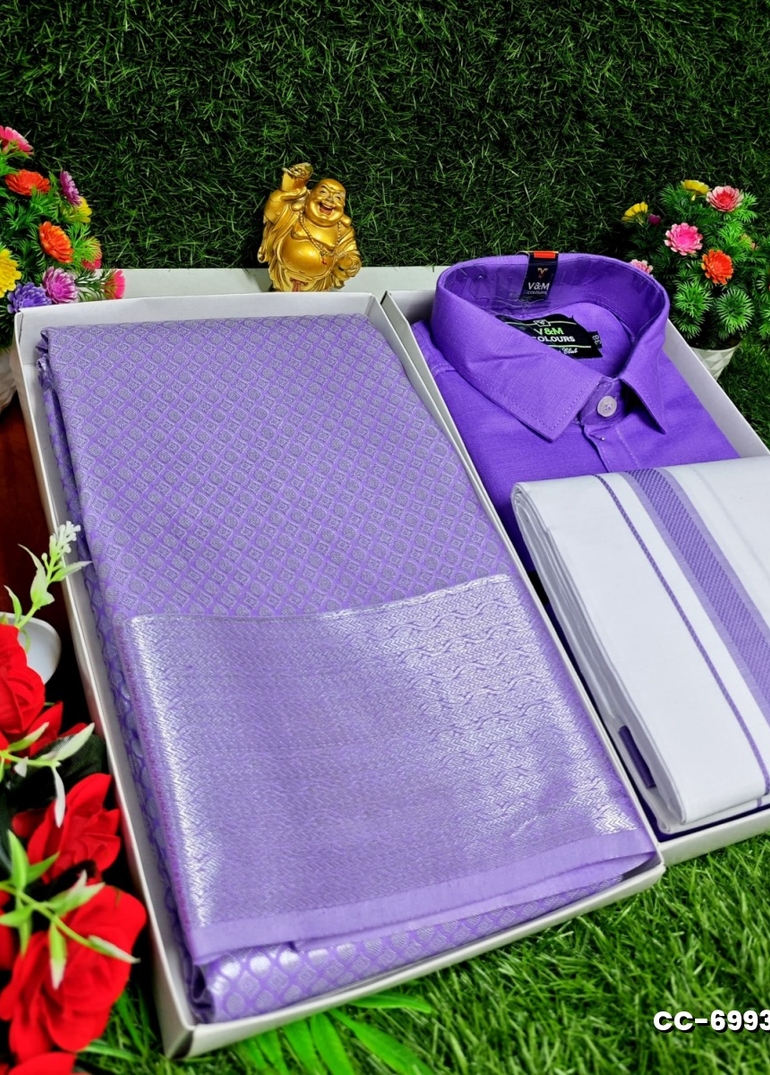 COUPLE COMBO MATCHING AND MATCHING TRADITIONAL SET MATCHING COMBO FOR FESTIVAL SEASONS - LEVENDOR