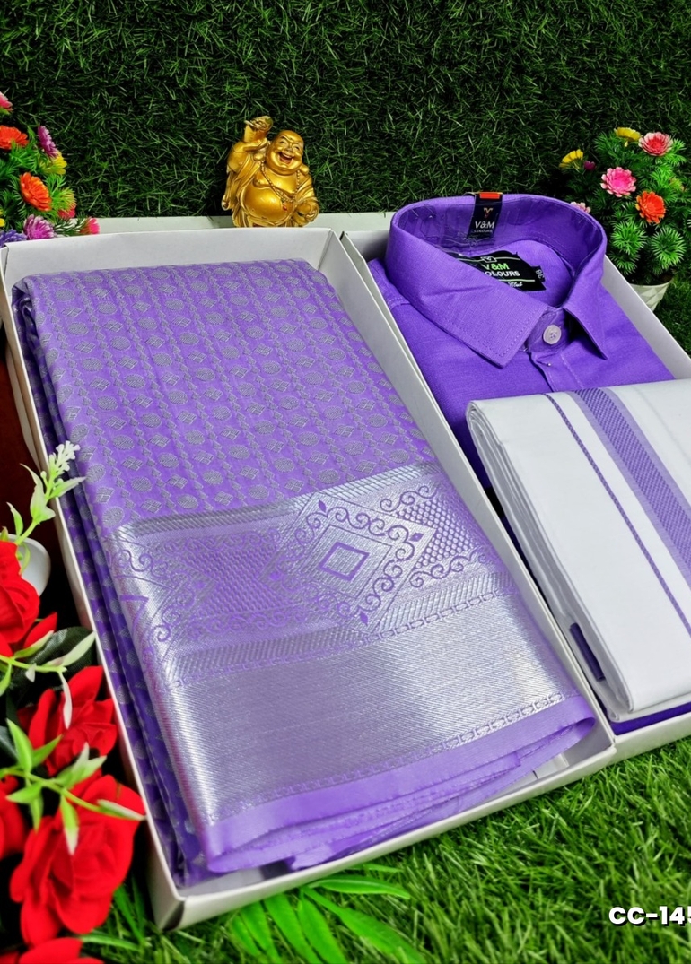 COUPLE COMBO MATCHING AND MATCHING TRADITIONAL SET MATCHING COMBO FOR FESTIVAL SEASONS - LEVENDOR (2)