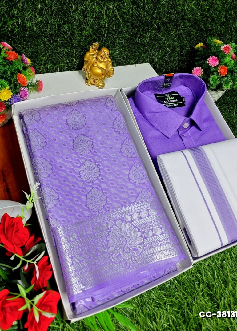 COUPLE COMBO MATCHING AND MATCHING TRADITIONAL SET MATCHING COMBO FOR FESTIVAL SEASONS - LEVENDOR (8)