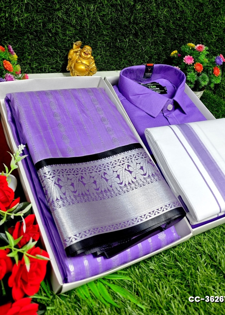 COUPLE COMBO MATCHING AND MATCHING TRADITIONAL SET MATCHING COMBO FOR FESTIVAL SEASONS - LEVENDOR (10)