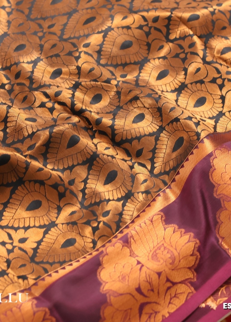 ELITE BRIDAL PICK &PICK SILK SAREES AND WEDDING ART SILK SAREES - BLACK (2)