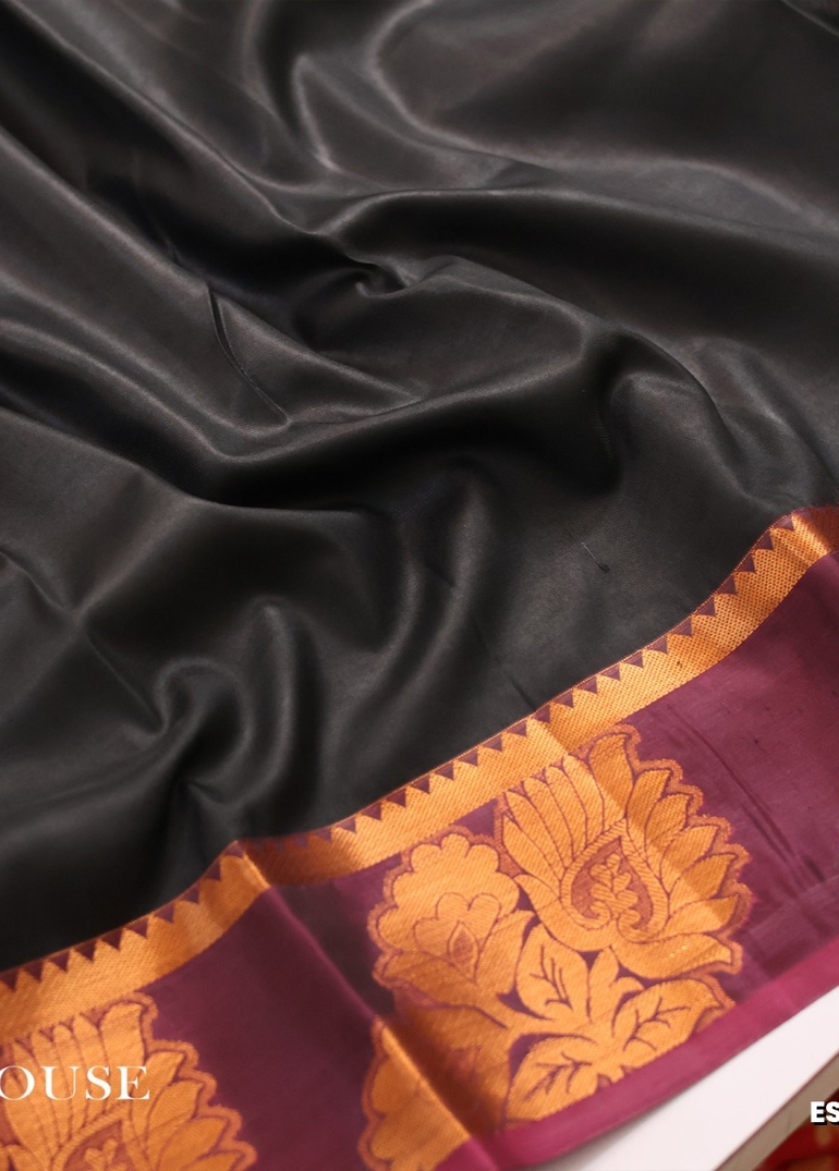 ELITE BRIDAL PICK &PICK SILK SAREES AND WEDDING ART SILK SAREES - BLACK (2)