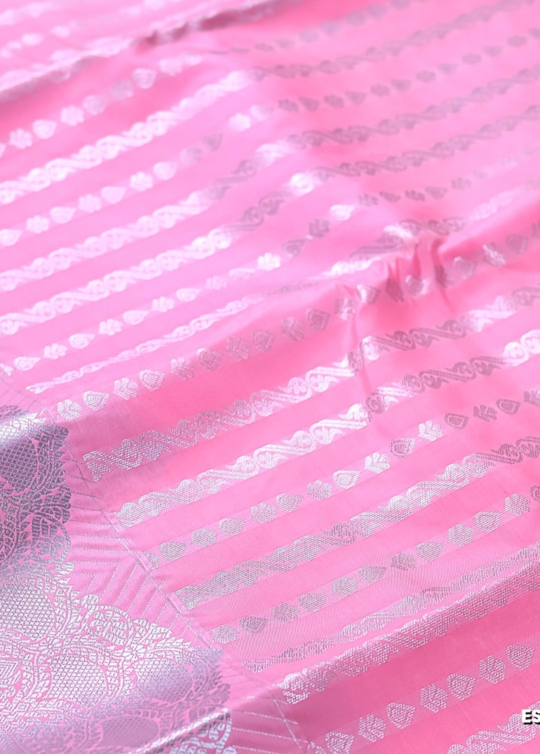 ELITE BRIDAL PICK &PICK SILK SAREES AND WEDDING ART SILK SAREES - LIGHT PINK (3)