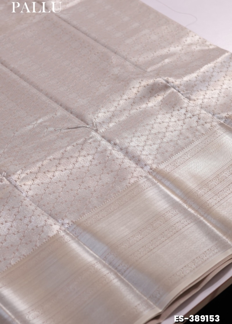 BRIDAL SILK GOLD SILVAR AND COPPER ZARI WEAVE AND WEDDING ART SILK SAREES - BROWN