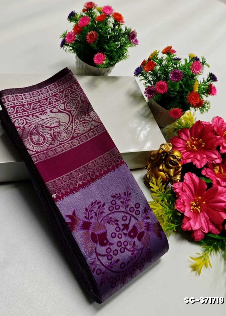 KUBERA ELITE BRIDAL RAPIER FANCY LIGHT WEIGHT SILK TYPE SAREES FUNCTION WEAR SAREE - LEVENDOR