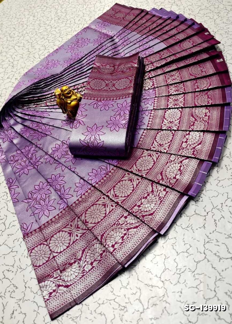 KUBERA ELITE BRIDAL RAPIER FANCY LIGHT WEIGHT SILK TYPE SAREES FUNCTION WEAR SAREE - LEVENDOR (1)