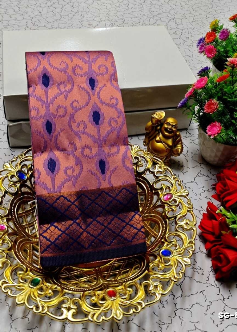 KUBERA ELITE BRIDAL RAPIER FANCY LIGHT WEIGHT SILK TYPE SAREES FUNCTION WEAR SAREE - LEVENDOR (2)