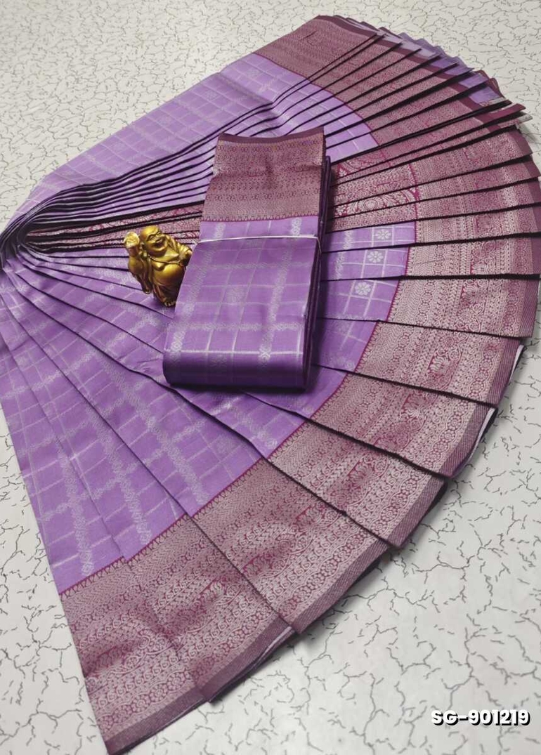 KUBERA ELITE BRIDAL RAPIER FANCY LIGHT WEIGHT SILK TYPE SAREES FUNCTION WEAR SAREE - LEVENDOR (3)