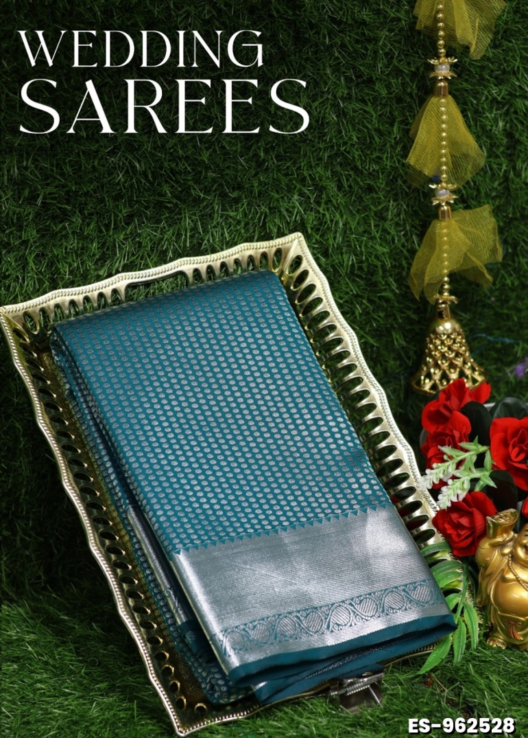 Bridal Silk Perfection  Woven from premium bridal silk — a silk variety revered for its luster, purity, and durability - BULE