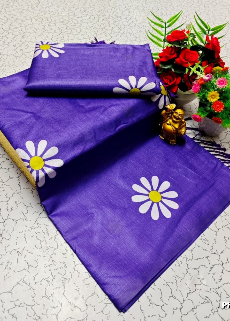 Elegant Pashmina Cotton Saree – Trending Collection - LEVENDOR