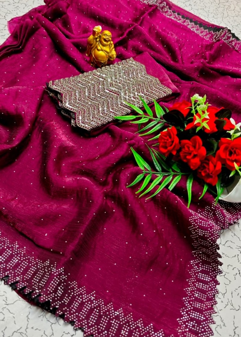 Celestial grace: space silk saree  modern fancy item sarees - VADAMALLI (1)