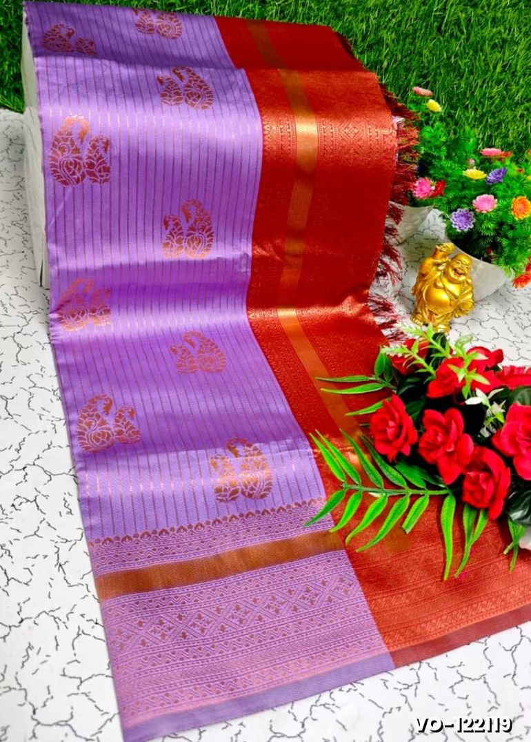 Traditional vaira oosi silk saree - perfect for weddings & festivals - LEVENDOR (1)