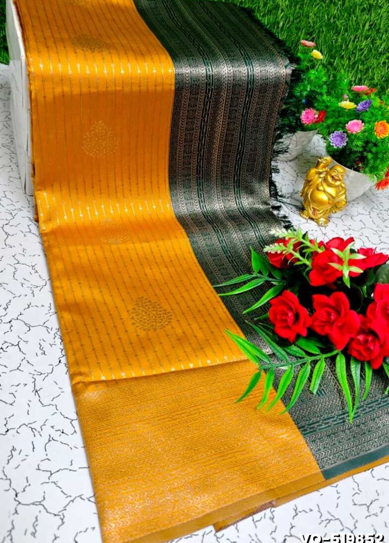 Traditional vaira oosi silk saree - perfect for weddings & festivals - VENTHAYA COLOUR (3)