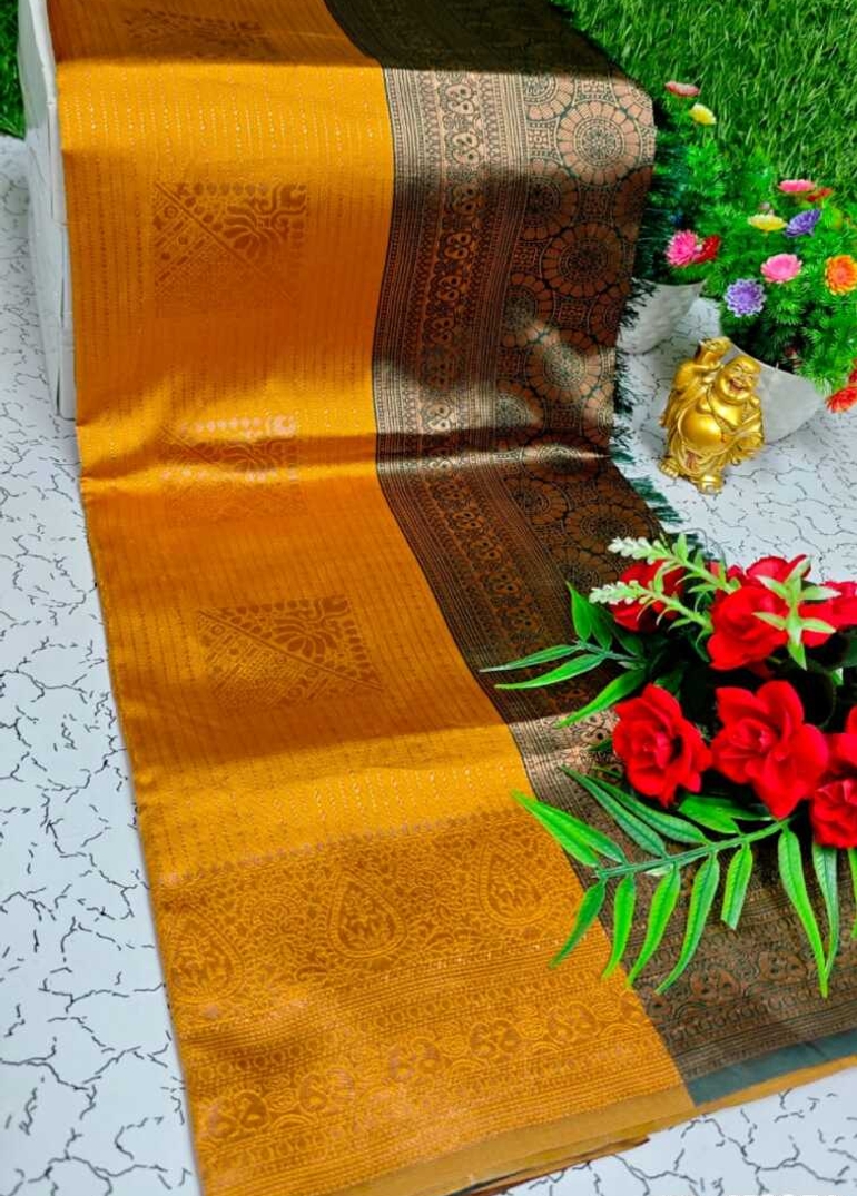 Traditional vaira oosi silk saree - perfect for weddings & festivals - VENTHAYA COLOUR (6)