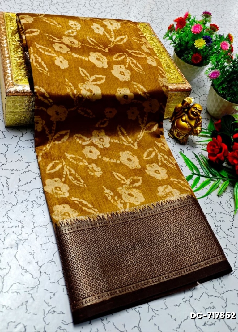 Dailywear cotton sarees all over body flower designpattern design premium look lightweight comfortable wear - VENTHAYA COLOUR