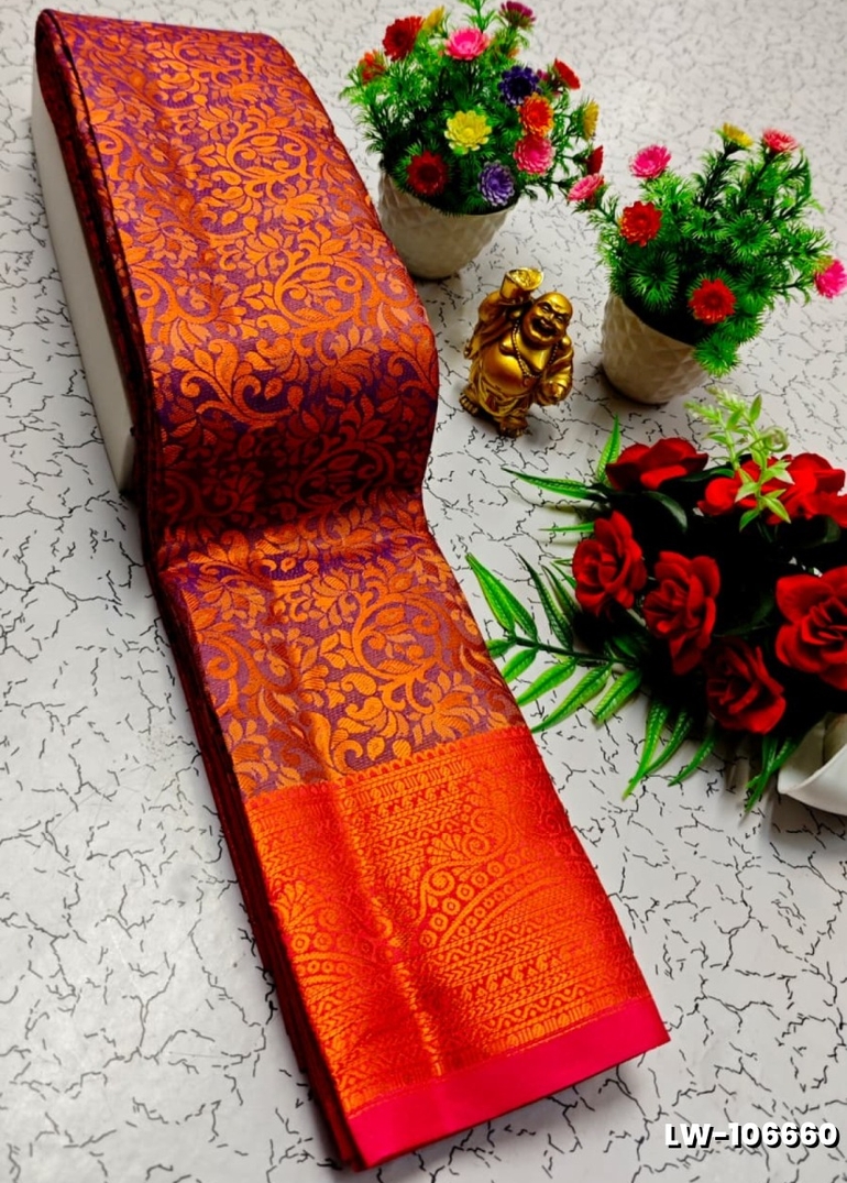 Wedding luxury silk saree with premium zari design || wedding sarees collection - CREAM COLOR