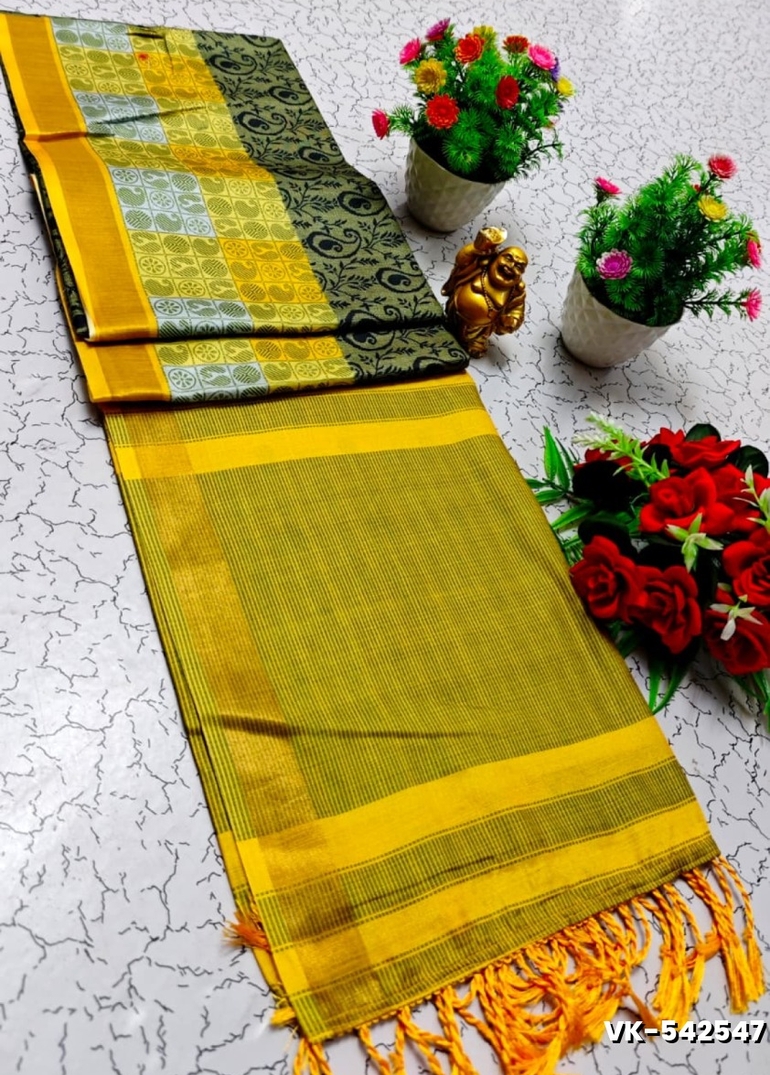 Classic South Indian Varnika Silk Saree for Festive Grandeur - GRAY (1)