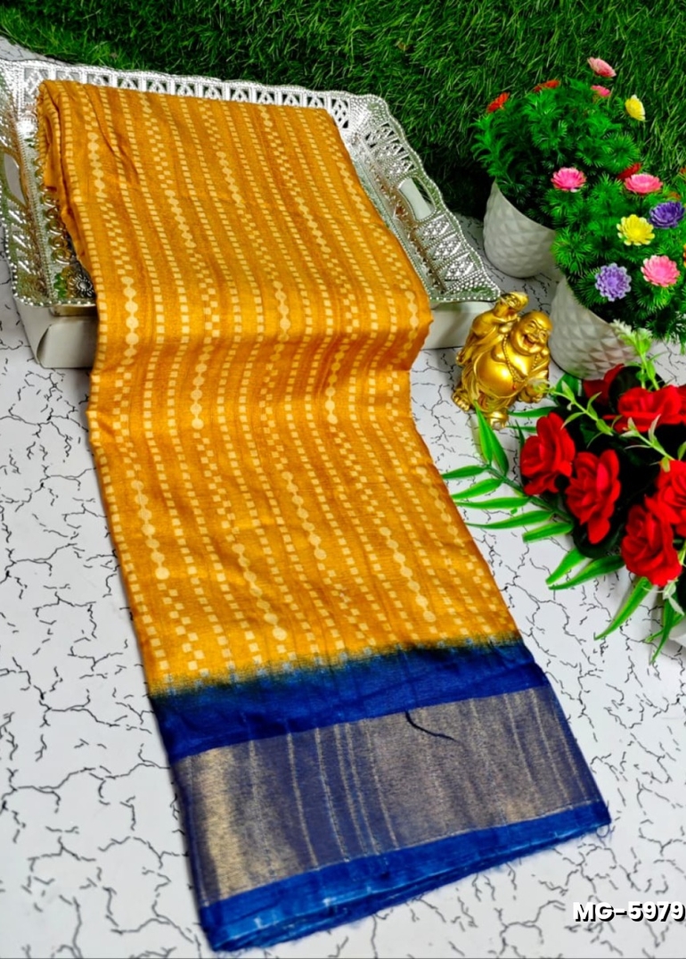 Traditional Look Malgudi Silk Saree Lightweight Silk Blend Saree - VENTHAYA COLOUR (4)