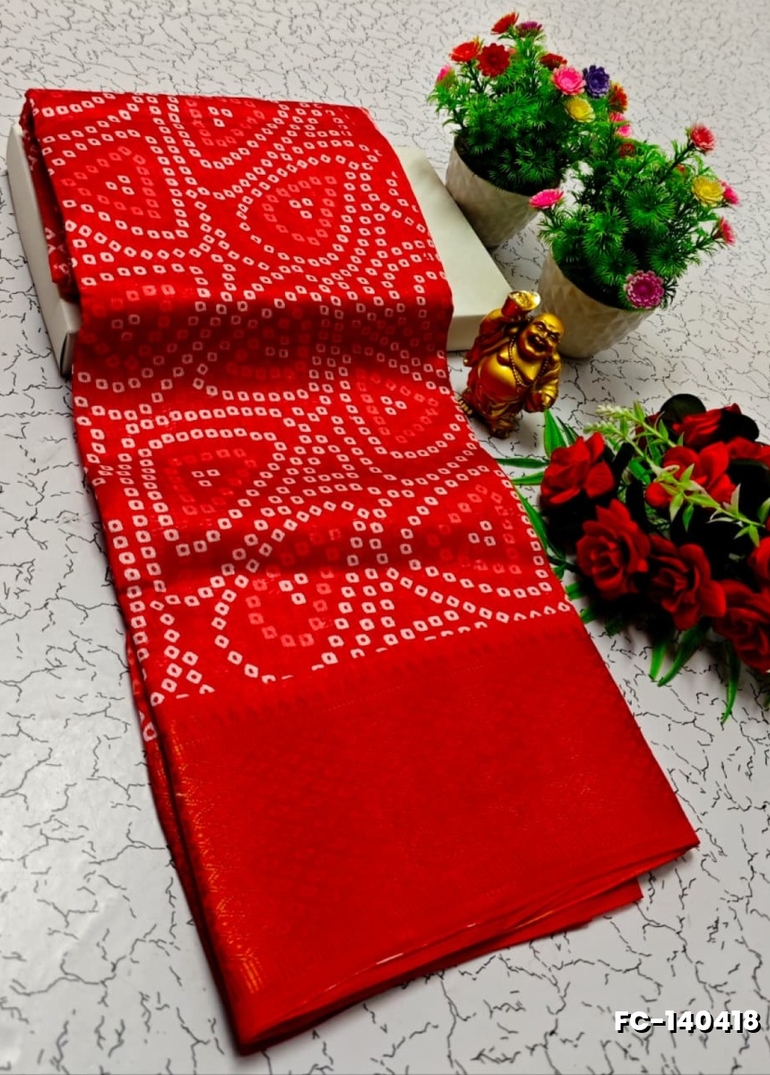 Fancy print office wear cotton sarees all over body flower design pattern design premium look lightweight comfortable wear - PEACH