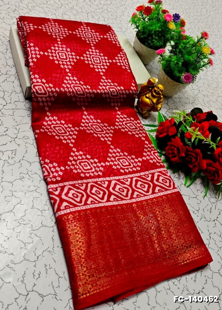 Fancy print office wear cotton sarees all over body flower design pattern design premium look lightweight comfortable wear - MAROON COLOR (3)