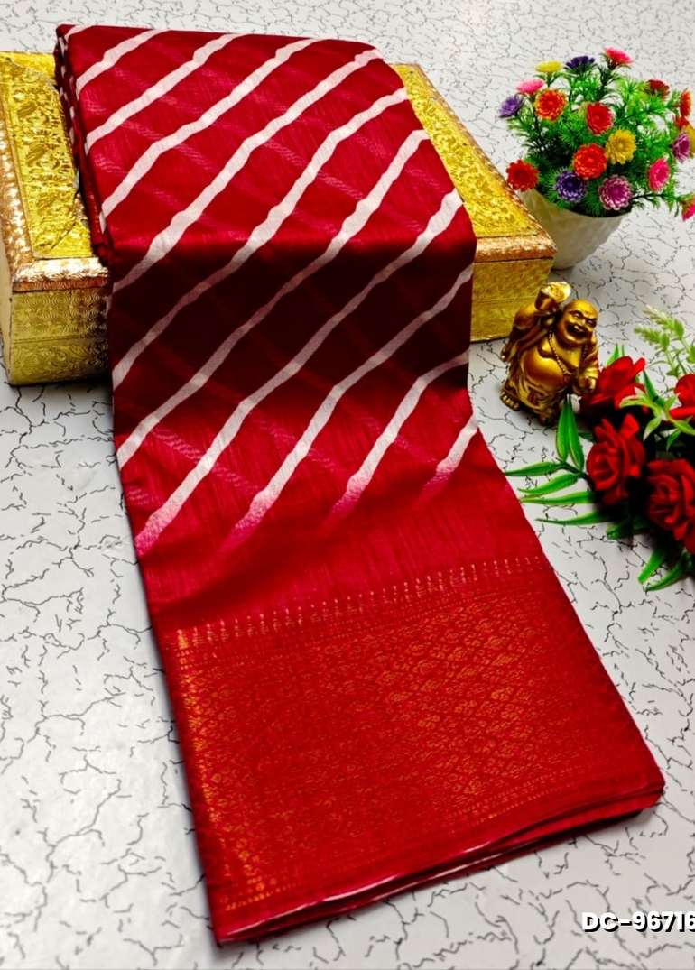 Dailywear cotton sarees all over body peacock designpattern design premium look lightweight comfortable wear - MAROON COLOR