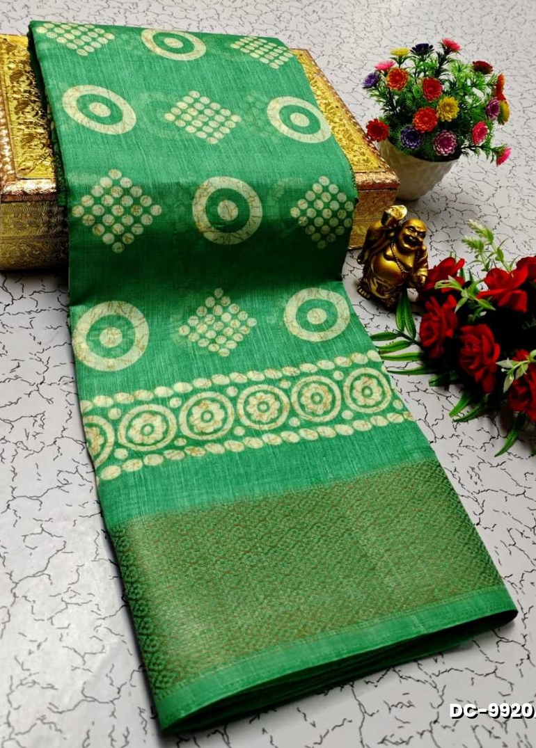 Dailywear cotton sarees all over body peacock designpattern design premium look lightweight comfortable wear - REXONA