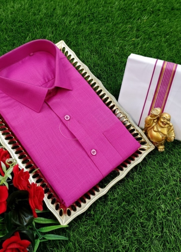 Traditional men  dhoti shirt  trending collection - VADAMALLI
