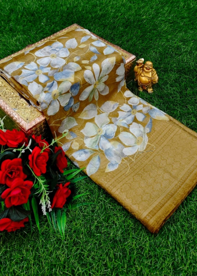 Dailywear cotton sarees premium look lightweight comfortable wear - SANDLE