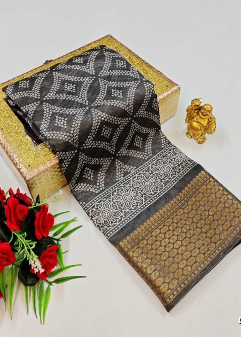 Dailywear cotton sarees premium look lightweight comfortable wear - DUAL COLOR