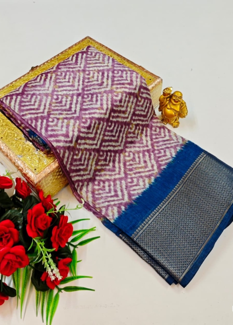 Dailywear cotton sarees premium look lightweight comfortable wear - ONIYAN PINK (2)