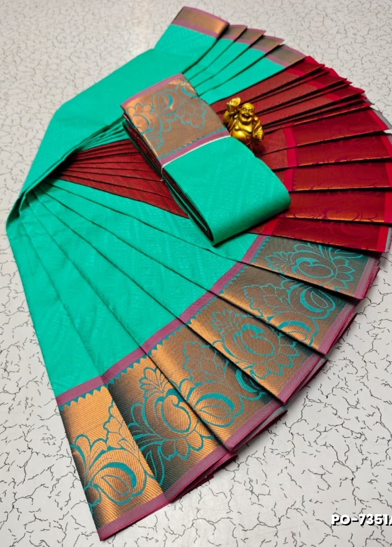 Poonthamil Elegant Traditional Saree - REXONA
