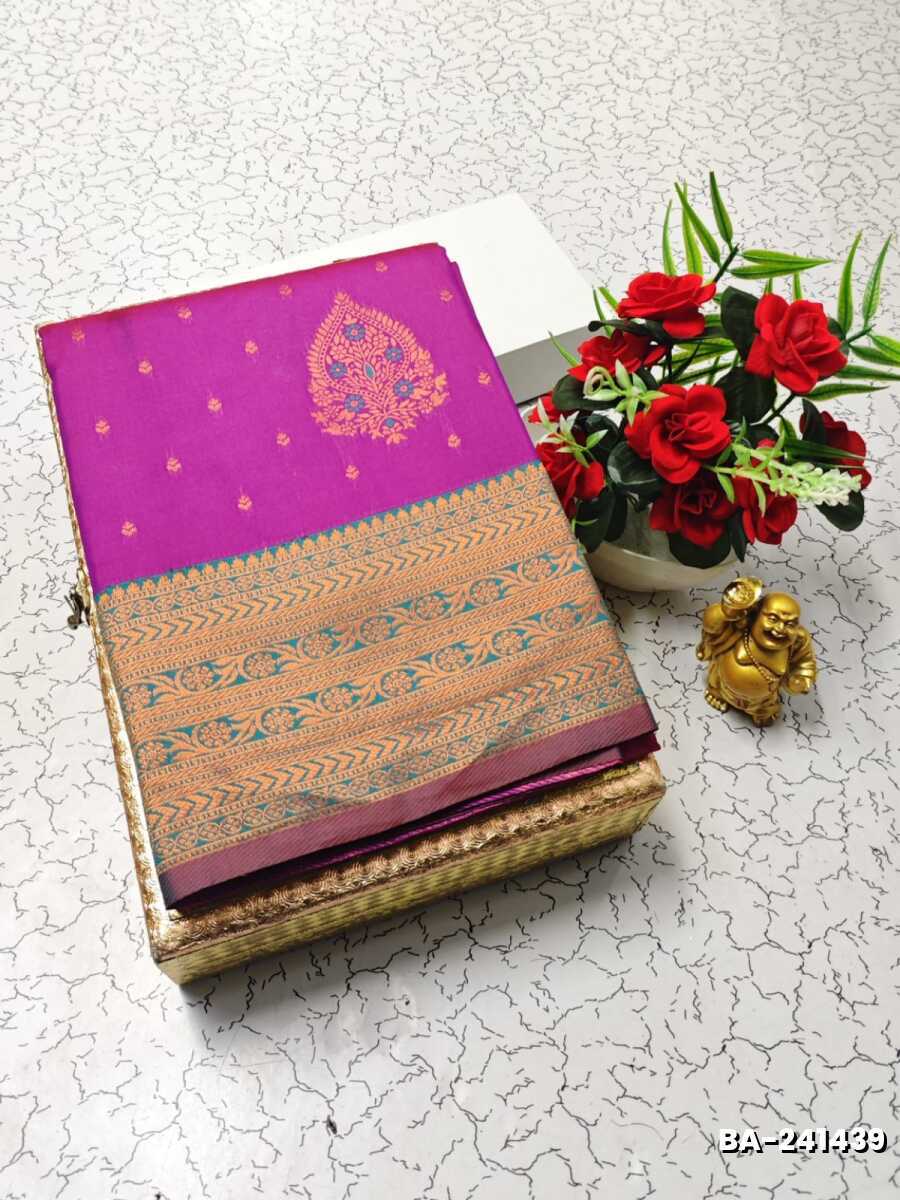 1000 Butta premium Soft Silk Saree weddings, festivals, traditional Wear - VADAMALLI (3)