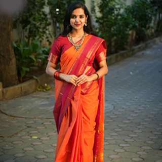 Tan grey Chettinad Cotton main image 0