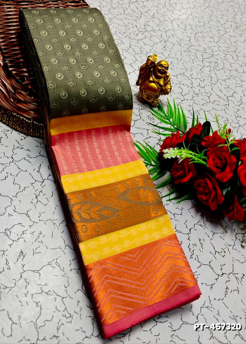 SOFT SILK FANCY BEST QUALITY POONTAMIL SOFT SILK SAREES - AS COLOR (1)