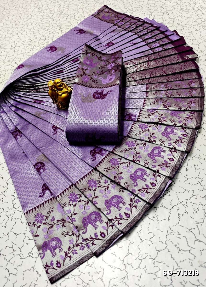 KUBERA PATTU ELITE BRIDAL RAPIER FANCY LIGHT WEIGHT SILK  TYPE SAREES - LEVENDOR
