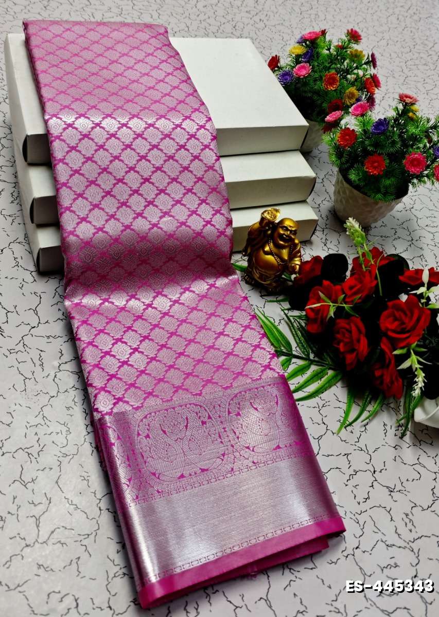 ELITE BRIDAL PICK &PICK SILK SAREES AND WEDDING ART SILK SAREES - LIGHT PINK (10)