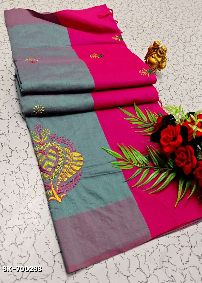 TRENDING DIGITAL PRINTING KALIYANI COTTON SAREES FESTIVAL WEAR